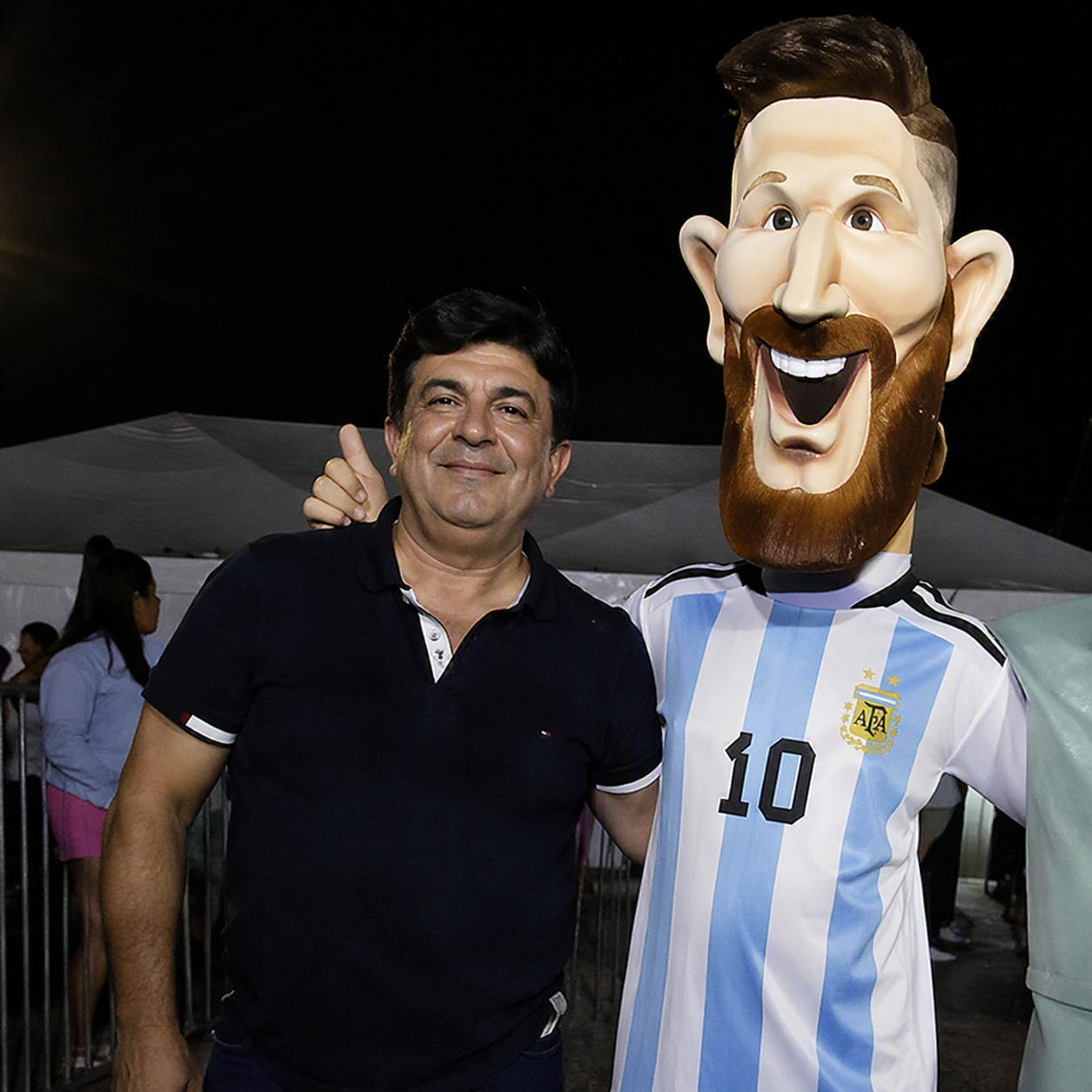 Baja convocatoria en el “fan fest” organizado en La Matanza y cuestionamientos por prioridades locales